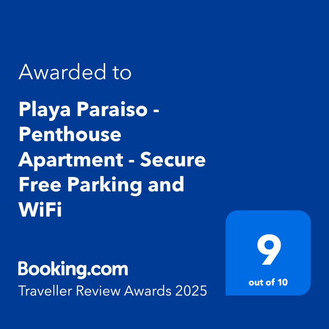 Playa Paraiso - Penthouse Apartment - Secure Free Parking And Wifi Cartagena Exteriör bild